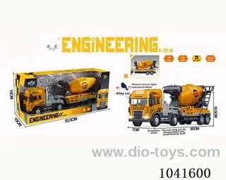 inertia alloy car with  light &musis include battery in window box
