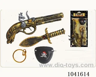 Pirate weapon set in blister