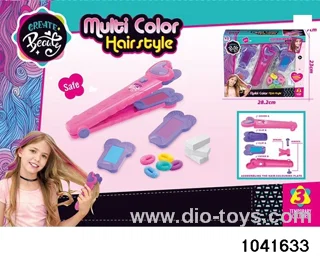 Hair dyeing set in window box