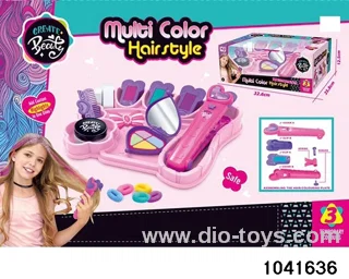 Hair dyeing set in window box
