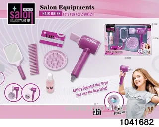 Hairdressing Set in window box