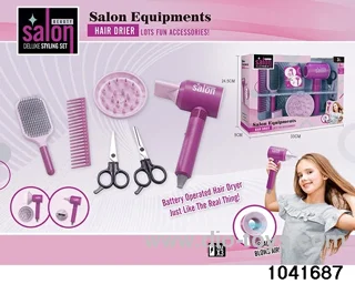 Hairdressing Set in window box