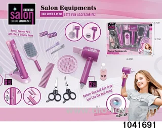 Hairdressing Set in window box