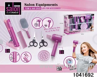 Hairdressing Set in window box