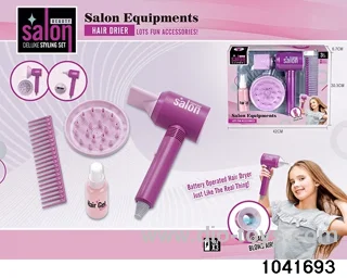 Hairdressing Set in window box
