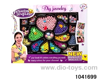 Beadwork in window box
