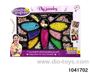 Beadwork in window box
