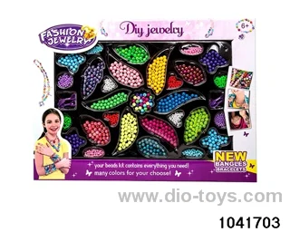 Beadwork in window box