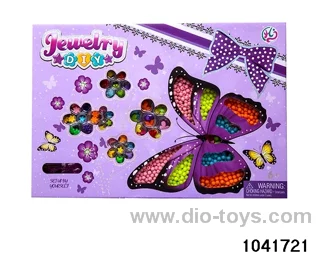 Beadwork in window box