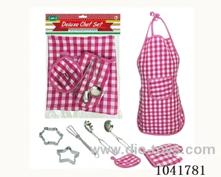 8pcs Kitchen kit for kids in poly bag header