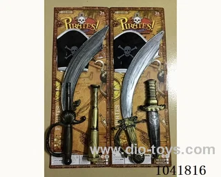 Weapon toy 2sets mixed loading in Tied On Card