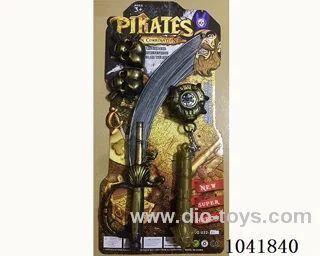Weapon toy in Tied On Card