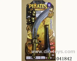 Weapon toy in Tied On Card