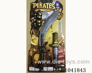 Weapon toy in Tied On Card