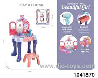 Dressing table set in color box