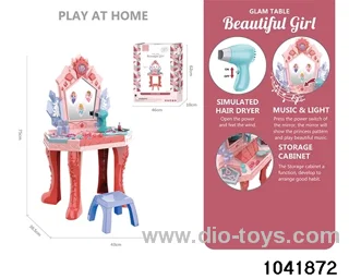 Dressing table set in color box