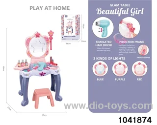 Dressing table set in color box