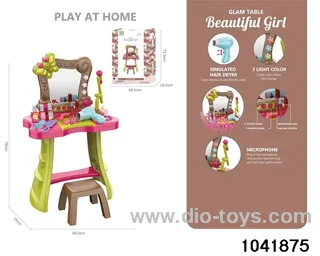 Dressing table set in color box