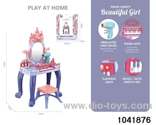 Dressing table set in color box