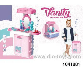 3-in-1 dressing trolley box in paper card
