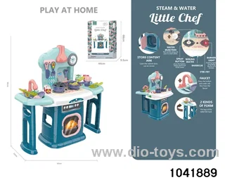 Sound and light rotating dining table in color box
