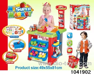 Supermarket Cashier in color box