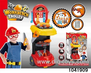 Electric drill tool cart in color box