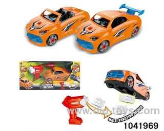 2.4G rc sound and light disassembly and assembly vehicle in window box