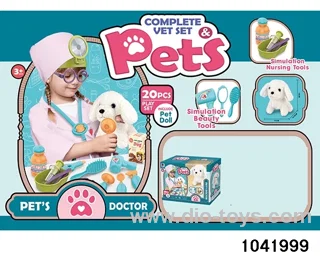 Pet care set in window box