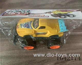 Bounce inertial car in PVC bag