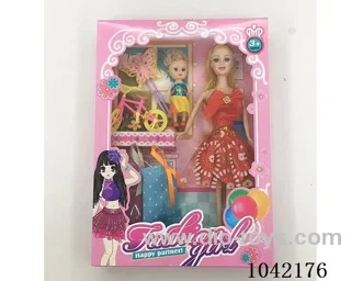 11.5inch doll in window box