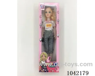 18inch doll with music in window box