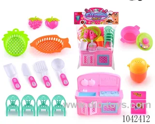 kitchen set in pp bag with header