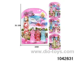 Barbie Set in Blister card