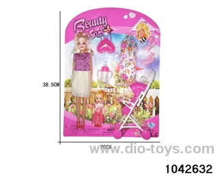 Barbie Set in Blister card