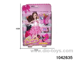 Barbie Set in clam shell