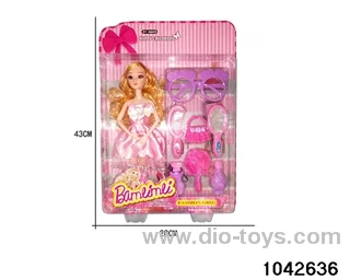 Barbie Set in clam shell