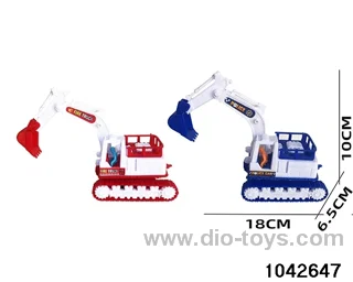 Inertial engineering vehicle in PP bag with header