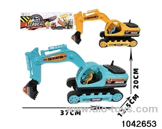 Inertial engineering vehicle in PP bag with header