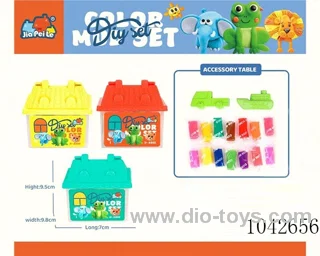 House clay in  Display box