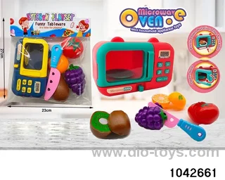Microwave oven fruit slicing music in PP bag with header