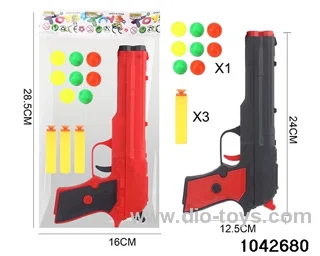 Soft bullet gun in opp bag