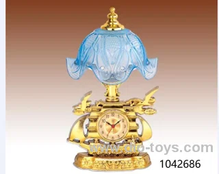 Lamp clock in color box