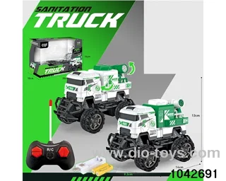 1:43 4ch RC car with light（Package electricity）in window box