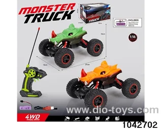 1:16 RC car with light in window box