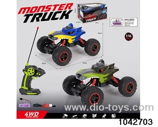 1:16 RC car with light in window box
