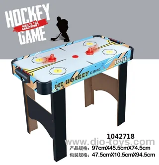 Wooden Ice Hockey Table in carton