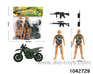Military sets in PP bag with header