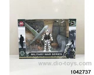Military sets in window box