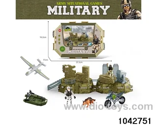 Military sets in Plastic box